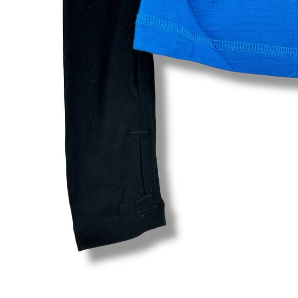 Lululemon St Moritz 100% Merino Wool Jersey Long Sleeve Shirt Sz 4 Turtleneck - Picture 3 of 6